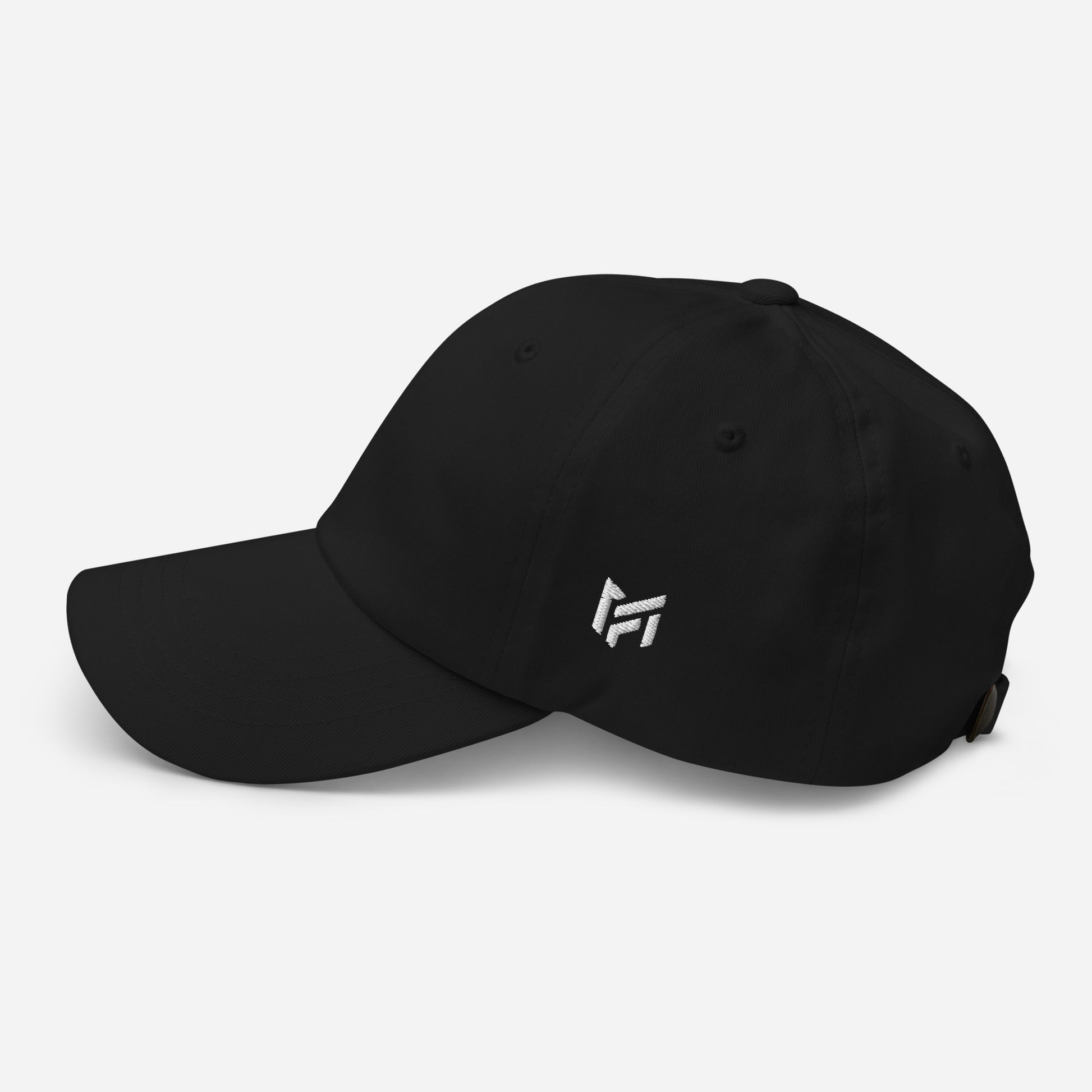 Dad Hat - White Side Logo