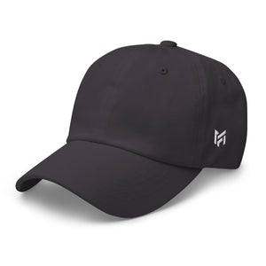 Dad Hat - White Side Logo