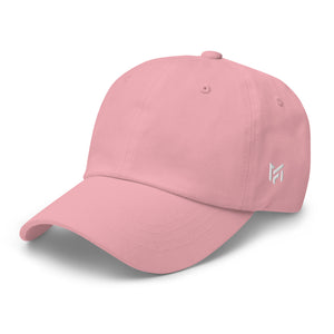 Dad Hat - White Side Logo