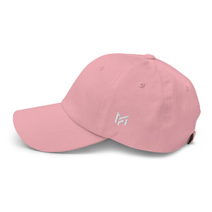 Dad Hat - White Side Logo