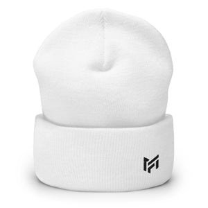 Cuffed Beanie - Side Logo BLK