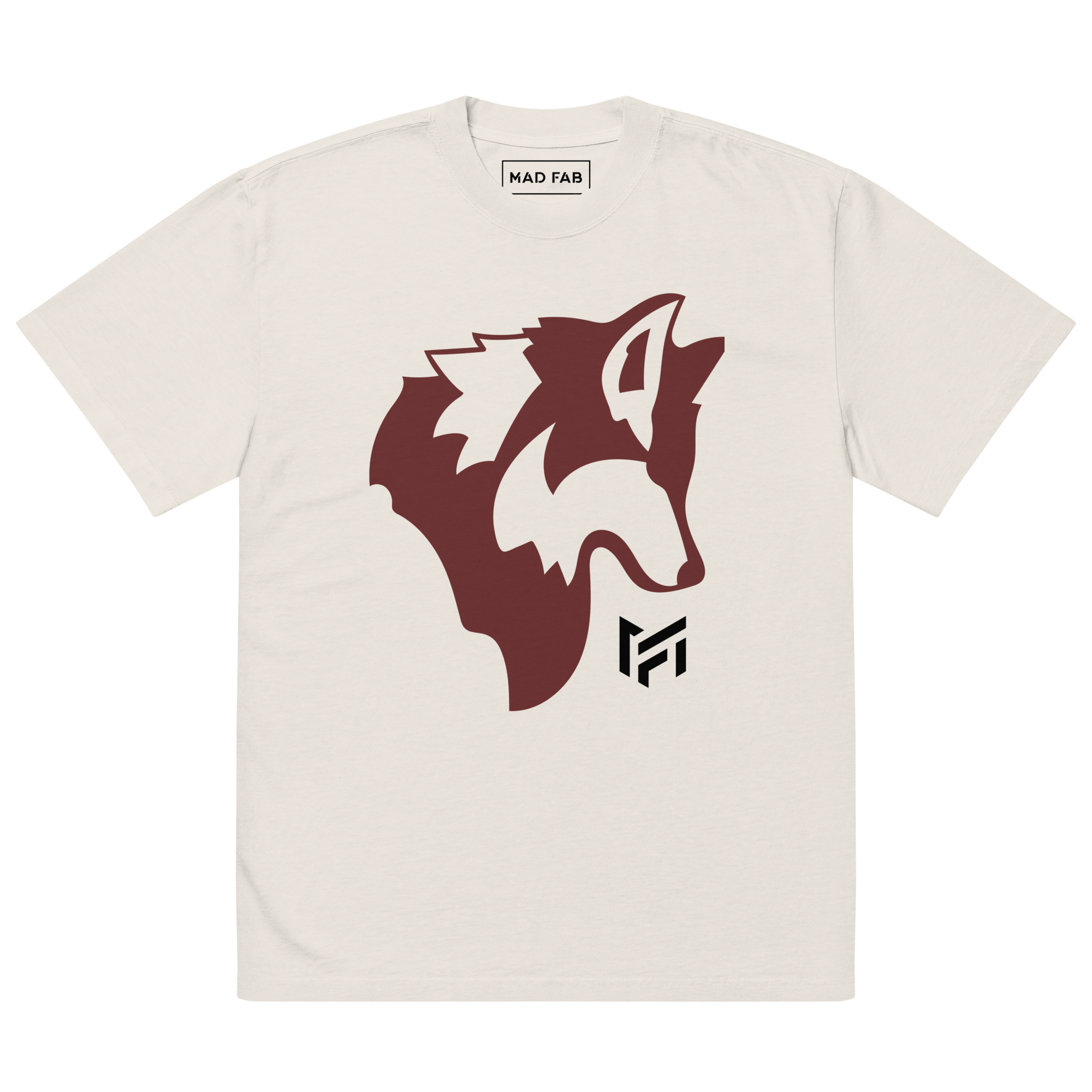Wolf Oversized Shirt - Basic – Mad Fab